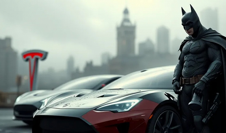 Warner Bros. представляет: Tesla покажет Robotaxi на площадке, где снимали &laquo;Бэтмена&raquo; и &laquo;Друзей&raquo;